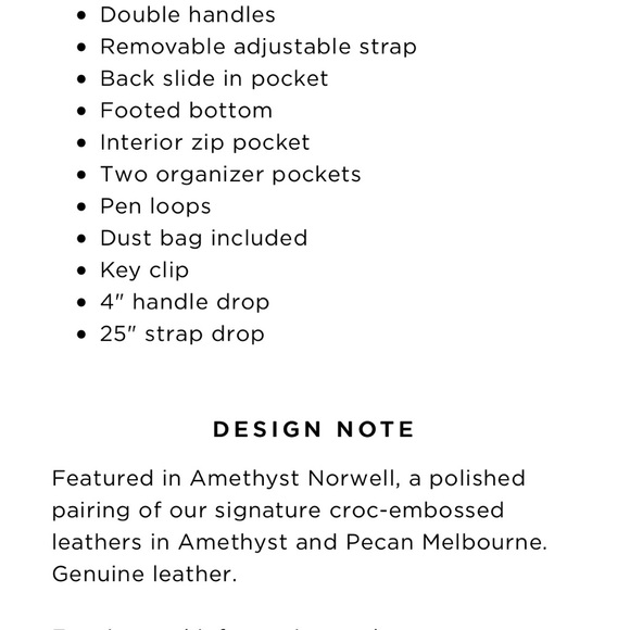 NEW! Brahmin Duxbury Amethyst & Mini Suri Set! - Picture 11 of 16